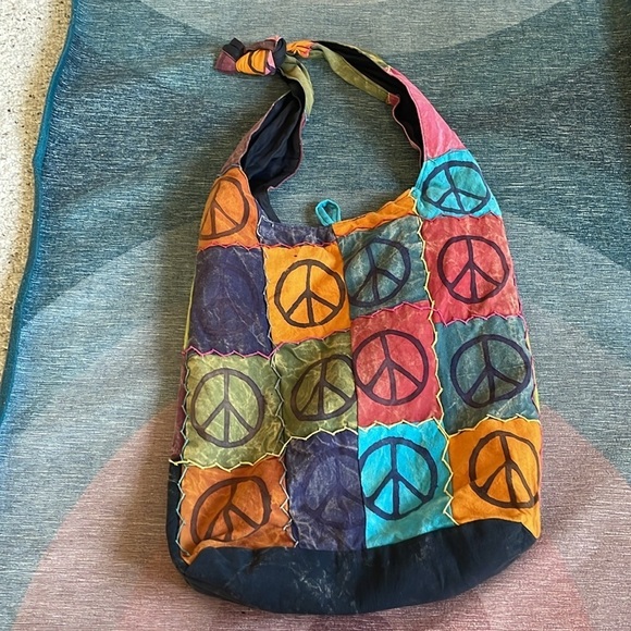 Colorful Patchwork Women's Bag Boho Festival - Picture 4 of 9